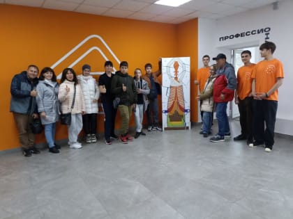 Профориентационная экскурсия в Липецком металлургическом колледже