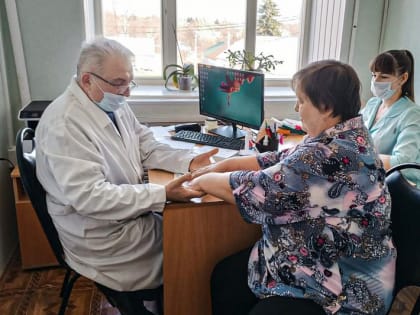 Врачи провели акцию «Здоровое долголетие» в Становлянском районе