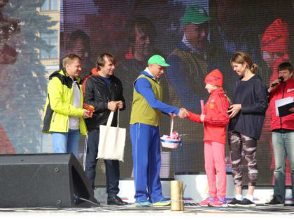 Большой праздник бега в Липецке