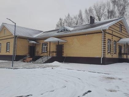 Новый ДК построен в рамках нацпроекта «Культура» в Данковском районе