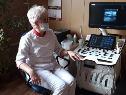 На новом УЗИ-аппарате за год проведено около 5 тыс. исследований в Елецкой городской больнице №2