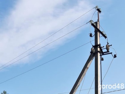 Несколько часов без света провели 7 000 жителей Опытной станции и поселка Мирный в Липецке