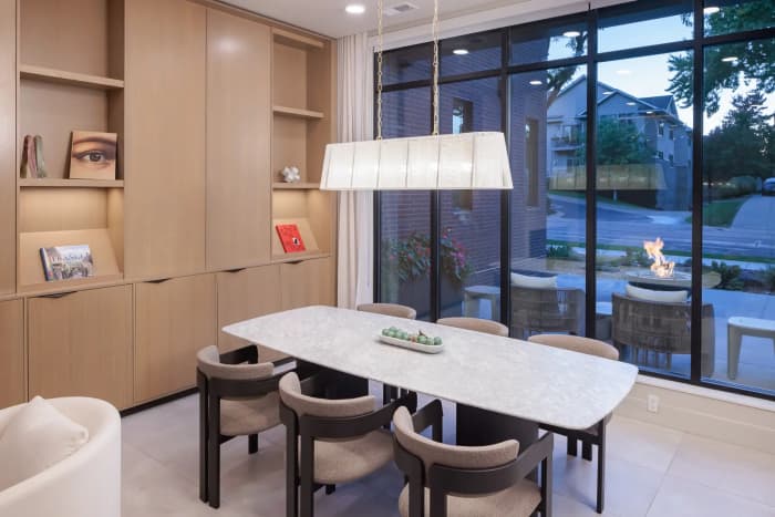 Resident lounge & workspace