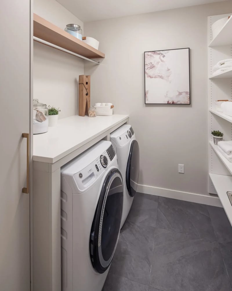 In-unit laundry