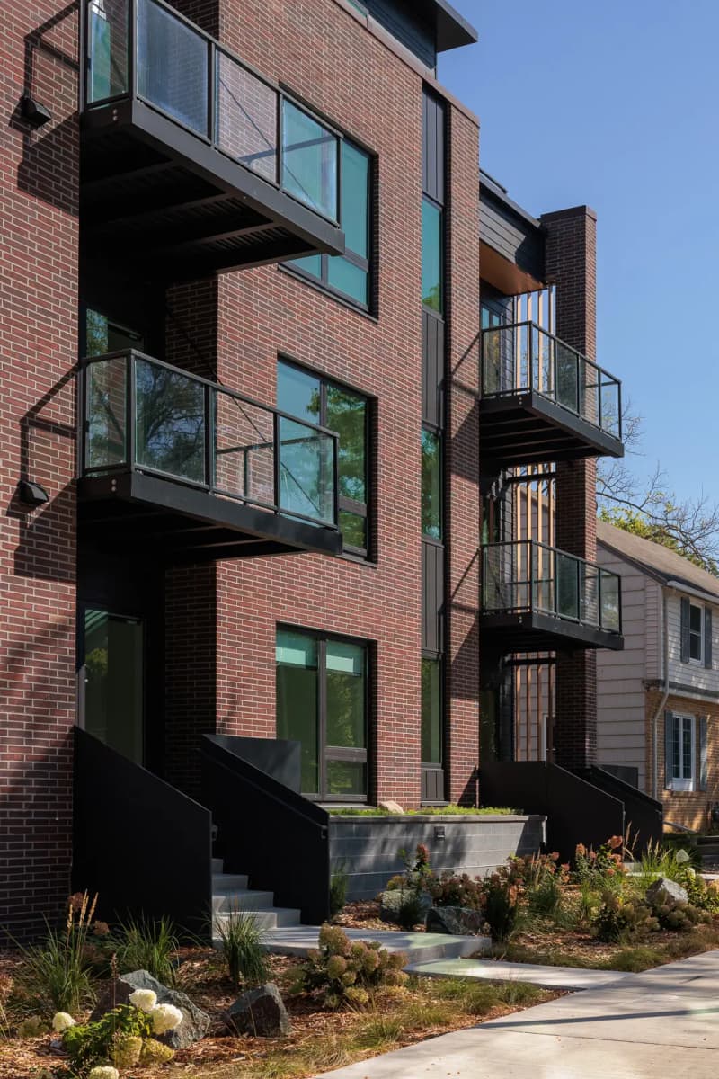 Private balconies