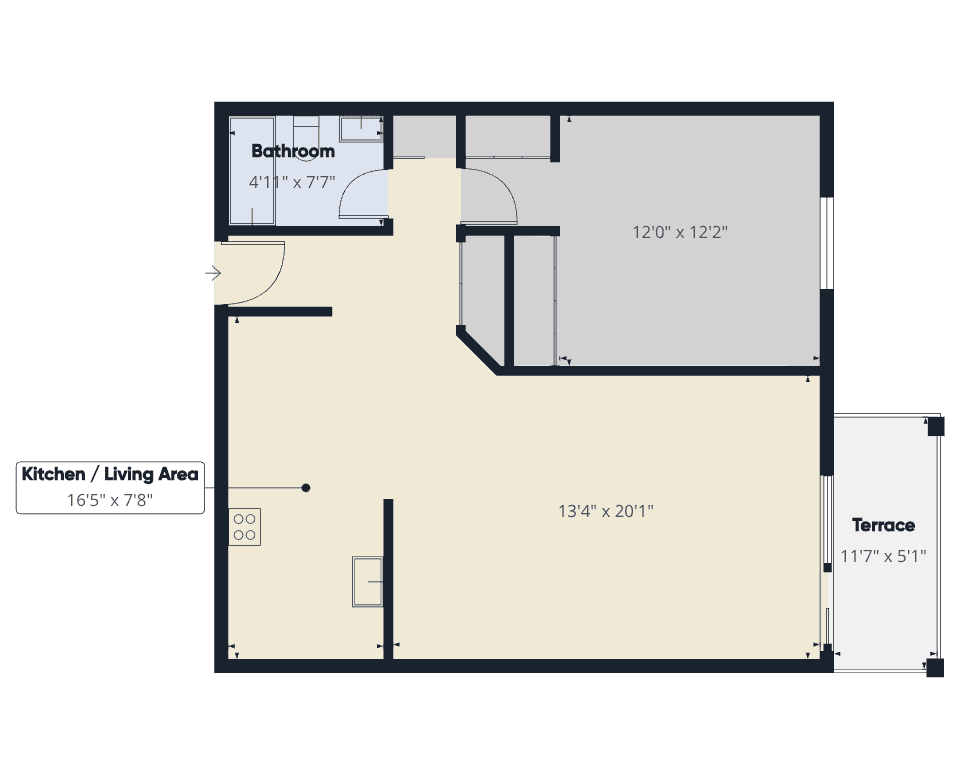A1 floor plan