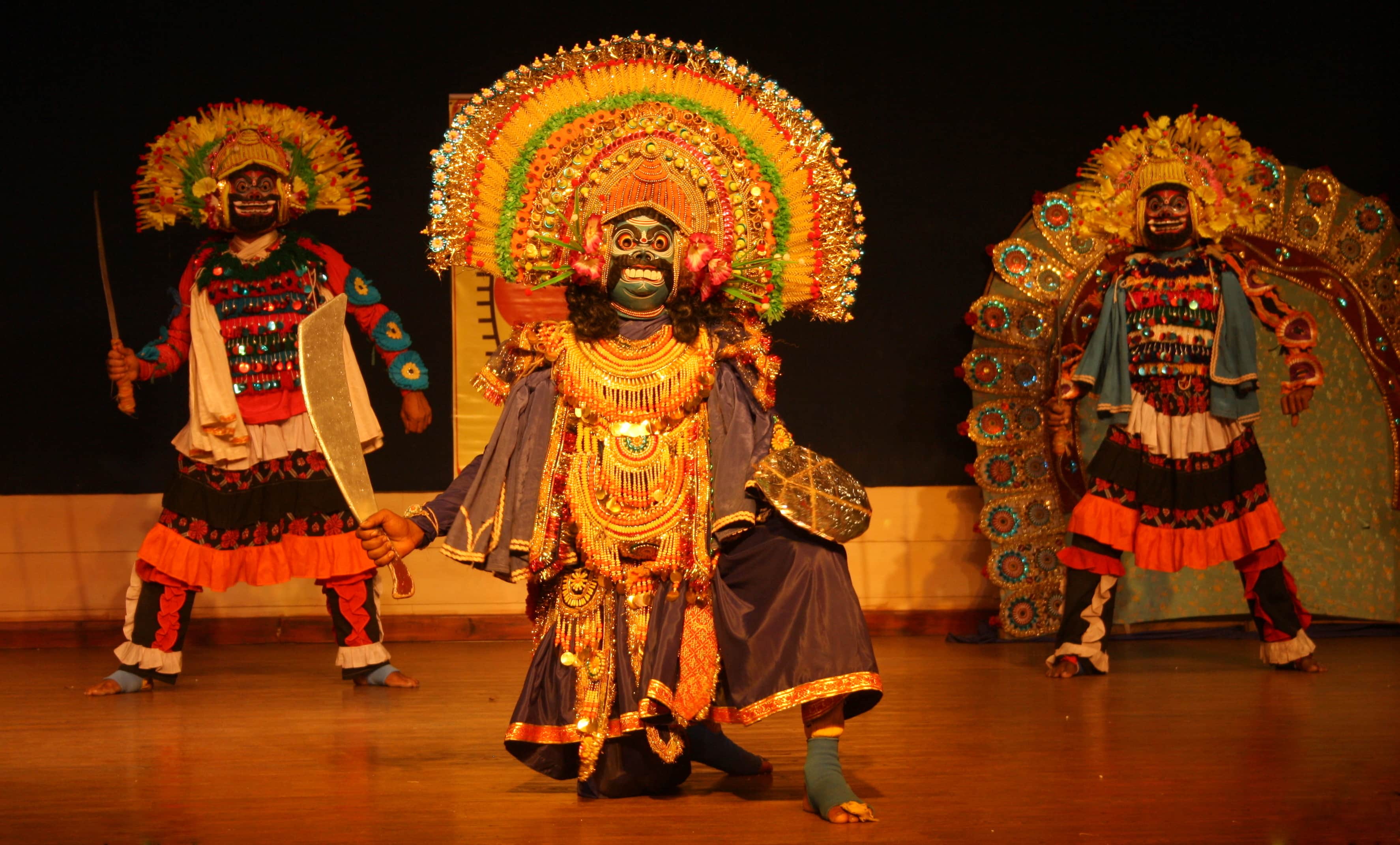 Tags Chhau dance, also spelled as chau or chhau, is a semi classical indian dance with martial artist performing a seraikella chhau dance form based on a stories from indian epic and mythology.