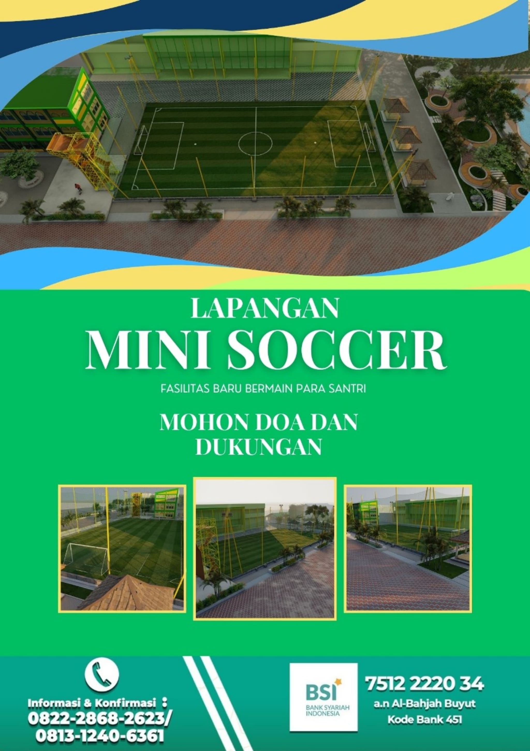 Infaq Pembangunan Lapangan Mini Soccer