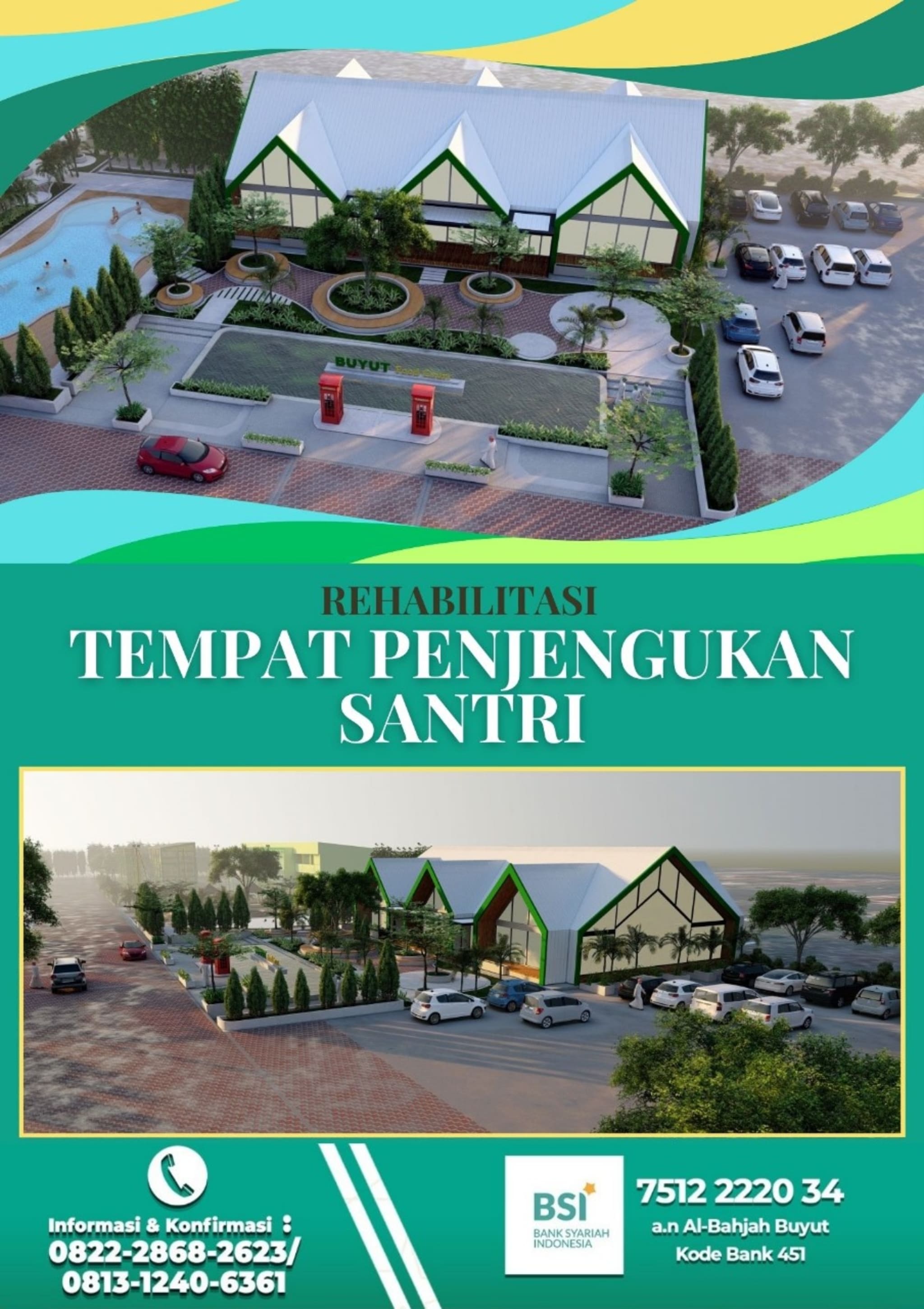 Tempat Penjengukan Santri