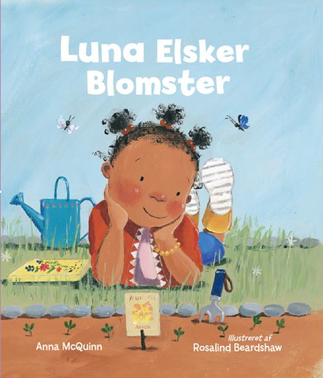 Luna elsker blomster