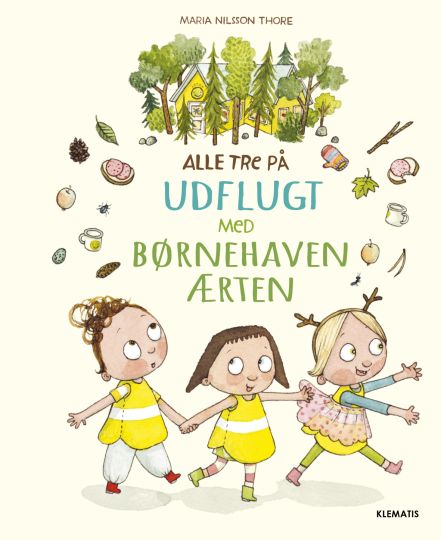 Alle tre på udflugt med børnehaven Ærten