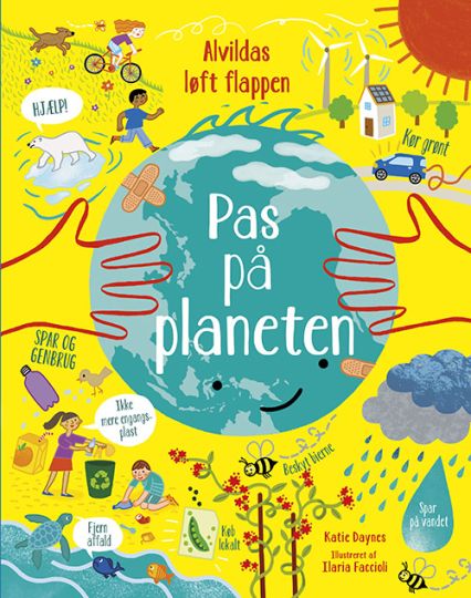 Alvildas løft flappen - pas på planeten