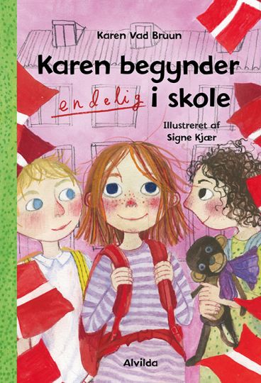 Karen begynder endelig i skole