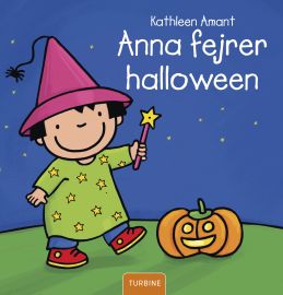 Anna fejrer halloween