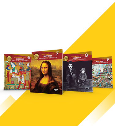 banner do ensino fundamental 2 da coleção História, Sociedade e Cidadania