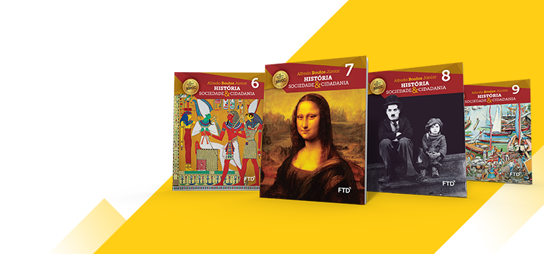 banner do ensino fundamental 2 da coleção História, Sociedade e Cidadania