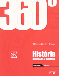 banner do ensino médio da coleção 360° História, Sociedade e Cidadania (Volume 3)