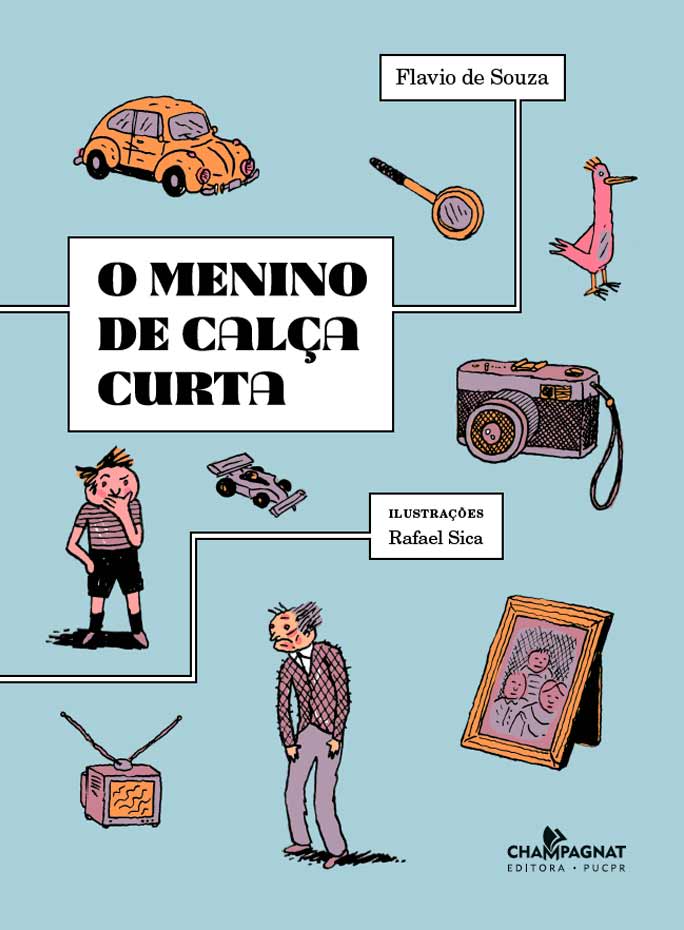 O menino de calça curta