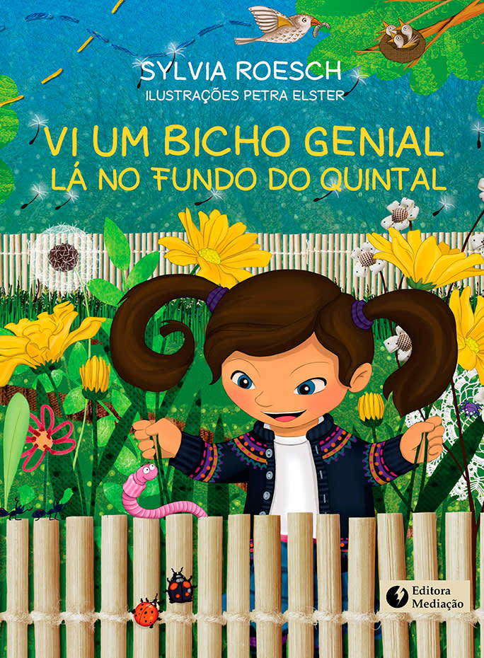 Vi um bicho genial lá no fundo do quintal