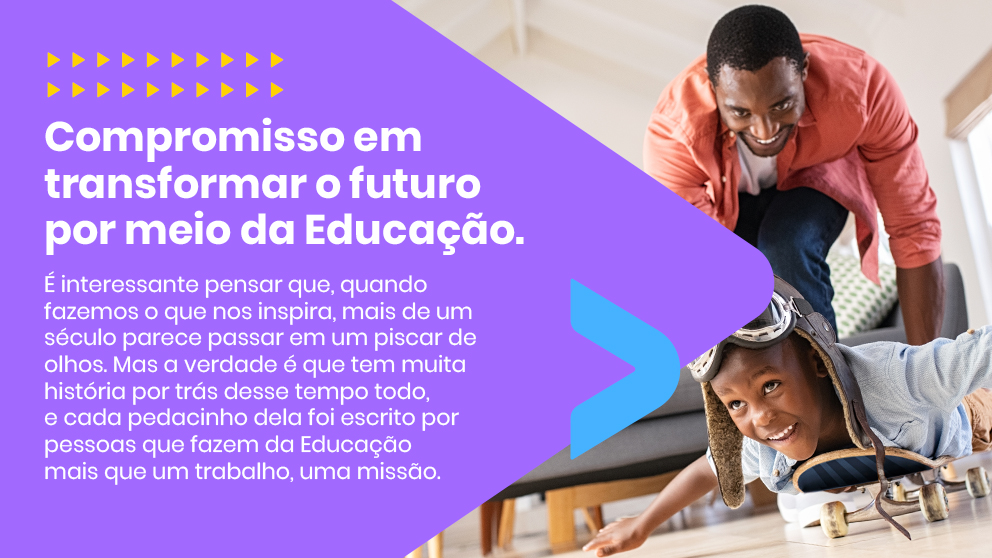 Compromisso em transformar o futuro por meio da educação