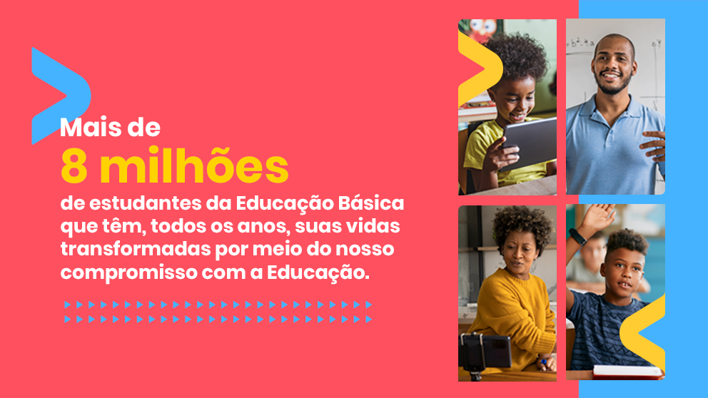 Mais de 8 milhões de alunos
