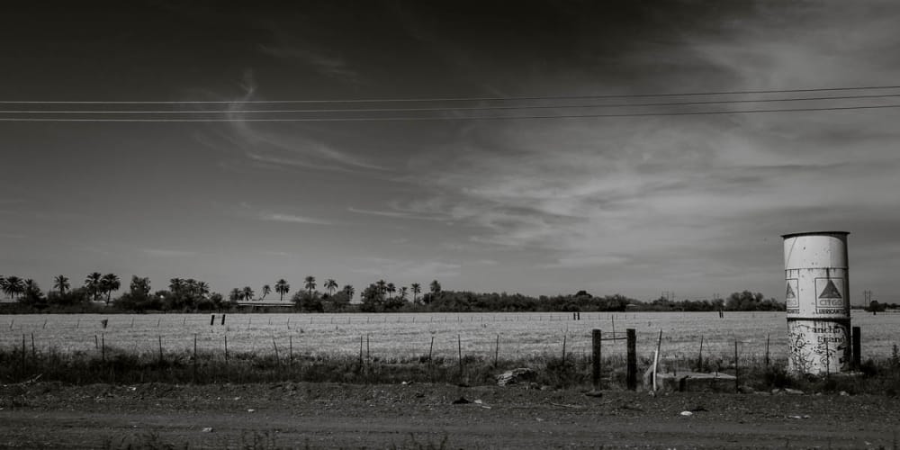 Highway 15, Mexico, roadside view