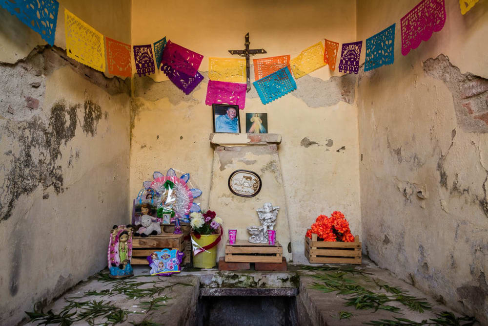 Day of the Dead in Chapala, Jalisco. Panteón municipal.