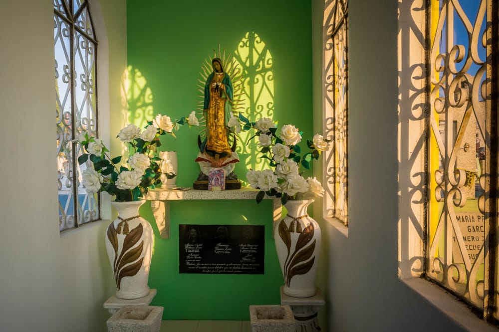 Mausoleum in Panteón Guadalajara, Jalisco.
