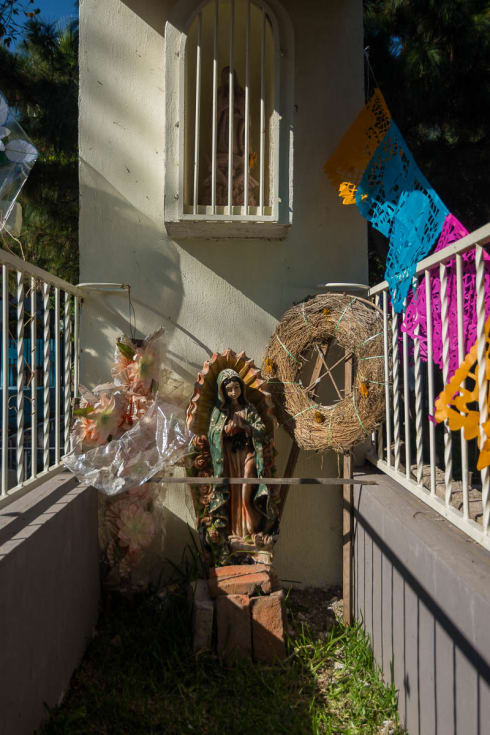 The municipal cemetery on the Day of the Dead in Ajijic, Jalisco.