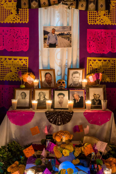 Day of the Dead Altar in Chapala, Jalisco.