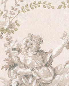 Klassisk donna med get – guld