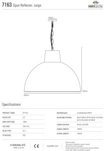 Spun Reflector Taklampa Large Polished Aluminium