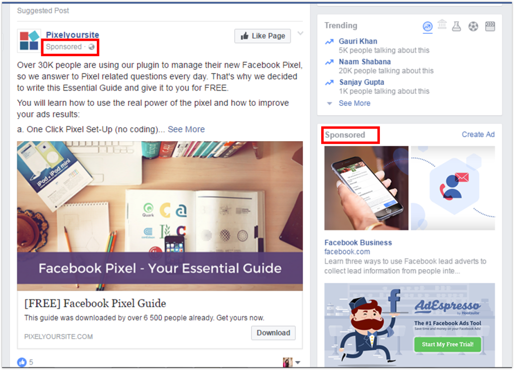 Quảng cáo Facebook