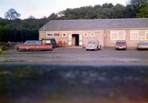 Newly built club approx 1975 -76 Furniture being moved in