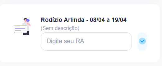 colocar o RA