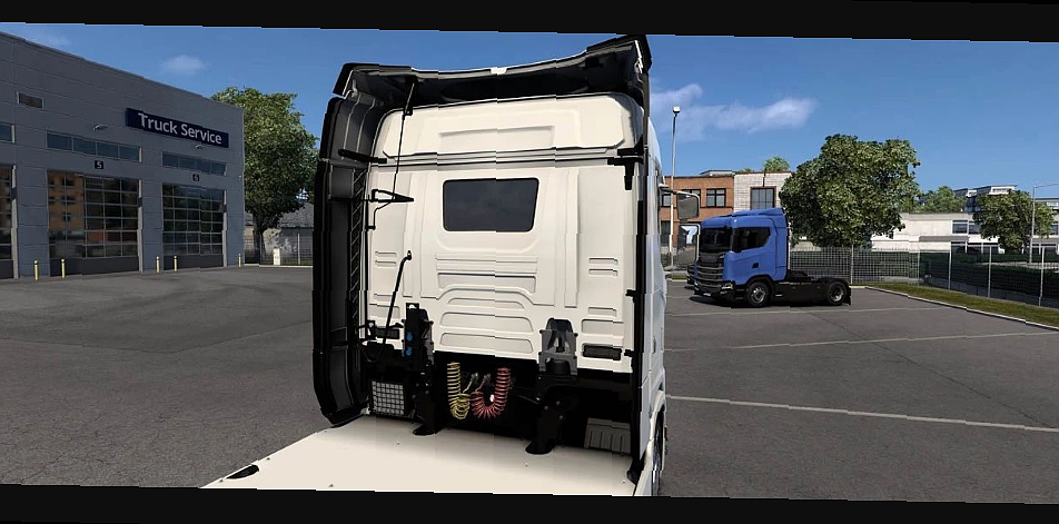 МОД Scania 2016 with Rear Window v1.0 ДЛЯ EURO TRUCK SIMULATOR 2