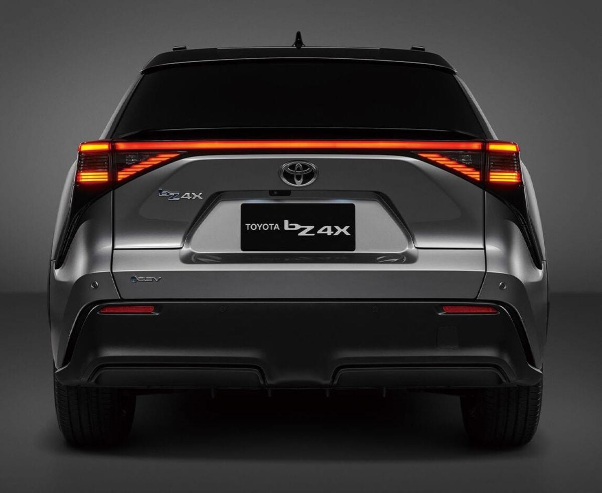 TOYOTA bZ4X exterior design detail
