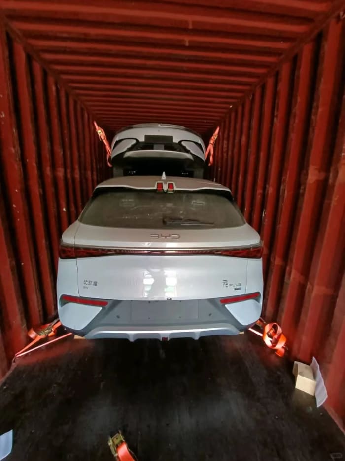 New Shipment Alert: Sino Gear Exports Toyota bZ3X & BYD Fleet to Ghana