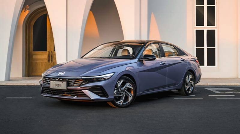 Hyundai Elantra for export from China — Sino Gear