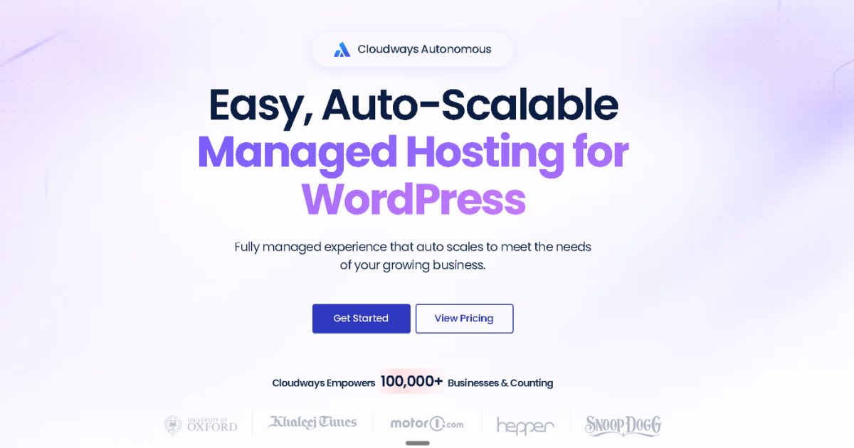 cloudways autonomous plan