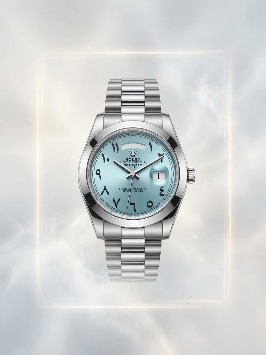 ROLEX ARABIC DIAL HOMME BOITE SIMPLE
