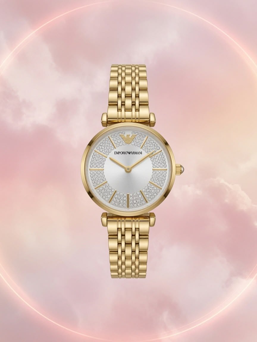 EMPORIO ARMANI ACIER INOXYDABLE FEMME BOITE SIMPLE