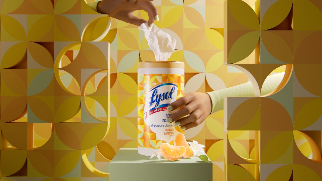 Lysol — process still 14