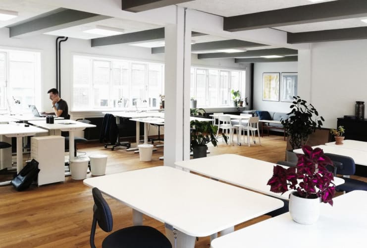 Fuldtids- og deltidspladser på nyrenoveret kontor i København N