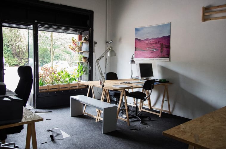 Billig kontorplads i et kreativt kontorfællesskab