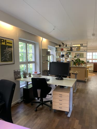 Big light and cosy office space
