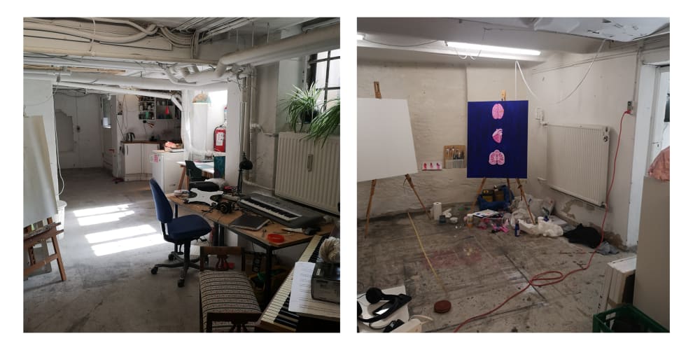 Creative workspace at STUDIO 38 (Forum station area)