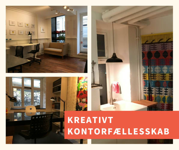 LEDIGE PLADSER ELLER HELT KONTOR I KONTORFÆLLESSKAB VED KØDBYEN 