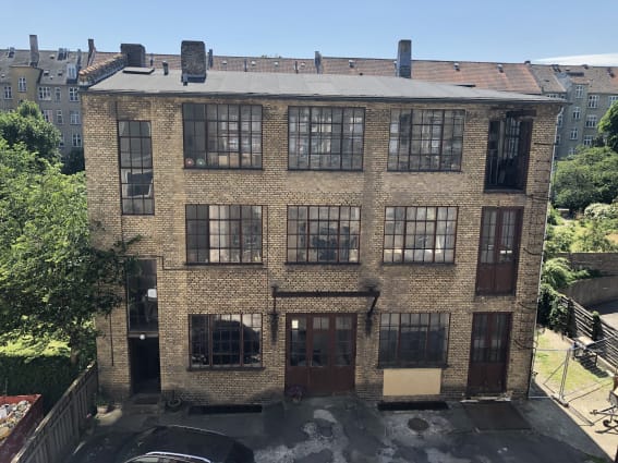 KÆLDERlokale i rustik fabriksbygning Frederiksberg