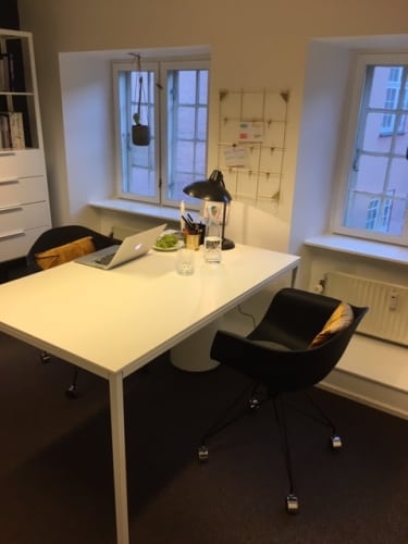 Privat kontor på deltid tæt på Rådhuspladsen